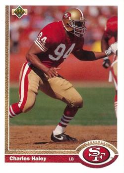 Charles Haley San Francisco 49ers 1991 Upper Deck NFL #353